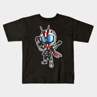 Kamen Rider Mach Chibi Style Kawaii Kids T-Shirt